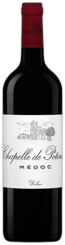 vue du vin Chapelle de Potensac Medoc Aoc