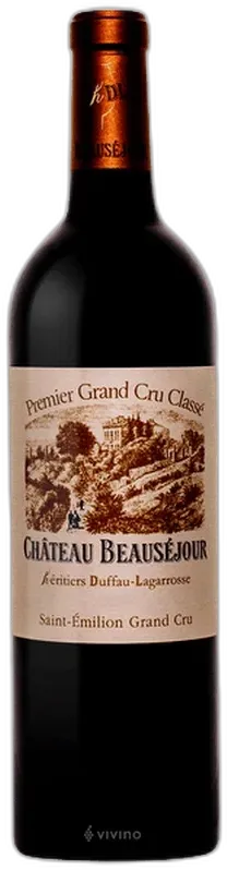 illustration du vin Beausejour Duffau Saint Emilion Grand Cru Aoc