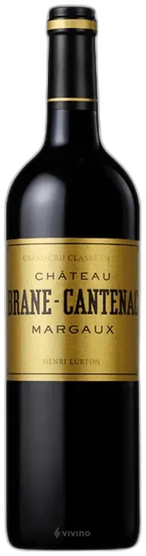 aperçu du vin Brane Cantenac Margaux Aoc Rouge 2015