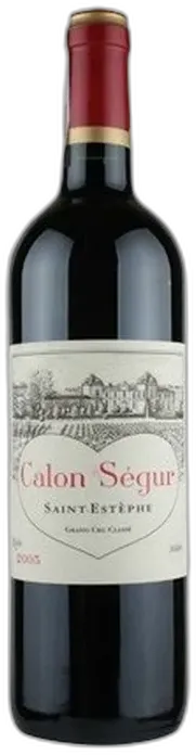 image du vin Calon Segur Saint Estephe Aoc Rouge 2022