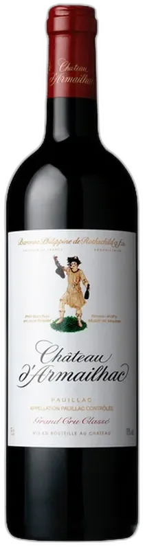 image du vin d’Armailhac Pauillac Aoc Rouge 2018