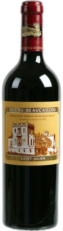 vue du vin Ducru Beaucaillou Saint Julien Aoc Rouge 2008