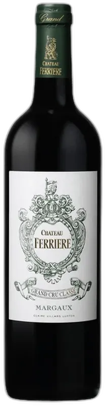 vue du vin Ferriere Margaux Aoc