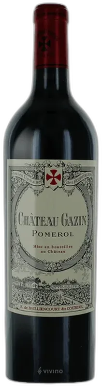 capture du vin Gazin Pomerol Aoc