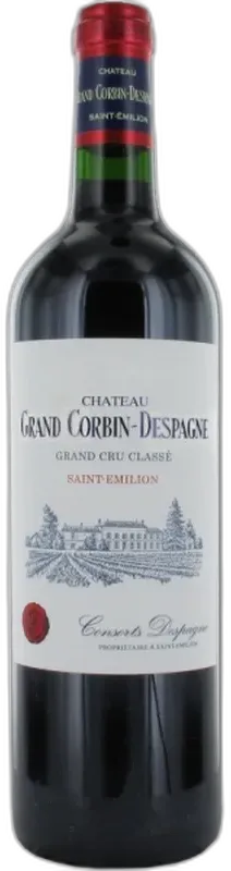 capture du vin Grand Corbin Despagne Saint Emilion Grand Cru Aoc Rouge 2010 1500
