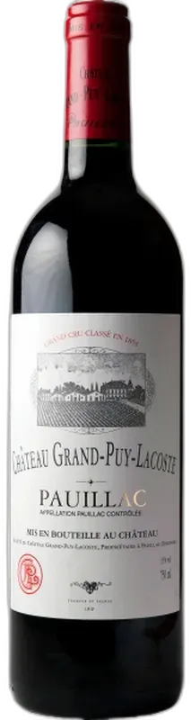 aperçu du vin Grand Puy Lacoste Pauillac Aoc Rouge 2016