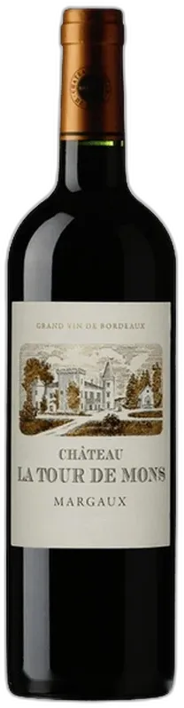 photo du vin Château la Tour de Mons 2021 Margaux