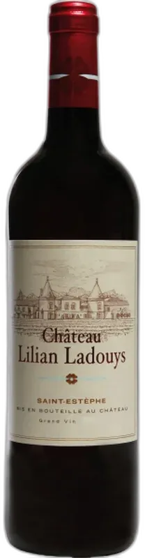illustration du vin Lilian Ladouys Saint Estephe Rouge 2018 375 ml