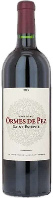photo du vin Ormes de Pez Saint Estephe Aoc Rouge 2019