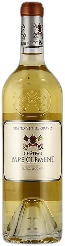 vue du vin Pape Clement Blanc Pessac Leognan Blanc Aoc Blanc 2018