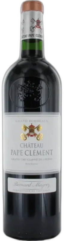 vue du vin Pape Clement Pessac Leognan Rouge Aoc Rouge 2020