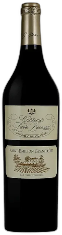 vue du vin Pavie Decesse Saint Emilion Grand Cru Aoc