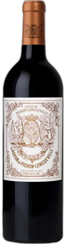 capture du vin Pichon Baron Pauillac Aoc Rouge 2023