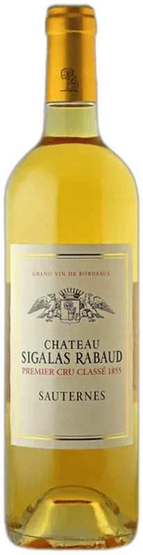 illustration du vin Sigalas Rabaud Sauternes Aoc Blanc 2018