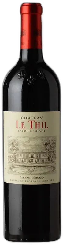 image du vin le Thil Comte Clary Pessac Leognan Aoc