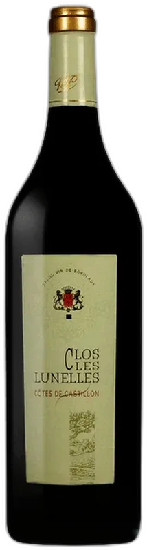 photo du vin Clos Lunelles Castillon Cotes Bordeaux Aoc