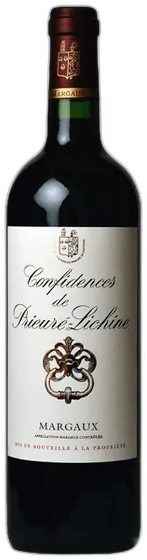photo du vin Confidences de Prieure Lichine Margaux Aoc Rouge 2017