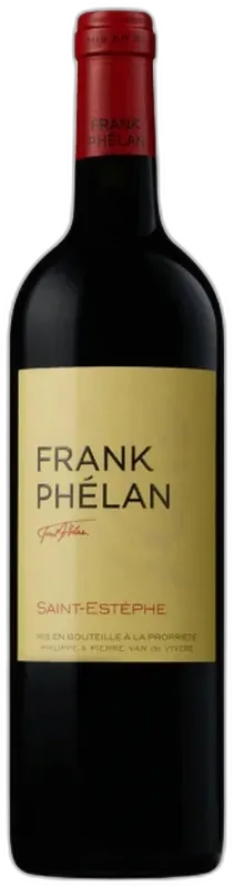 photo du vin Frank Phelan Saint Estephe Aoc Rouge 2016