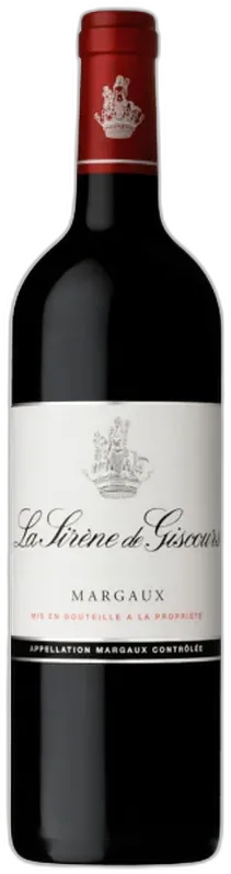 capture du vin la Sirene de Giscours Margaux Aoc Rouge 2023