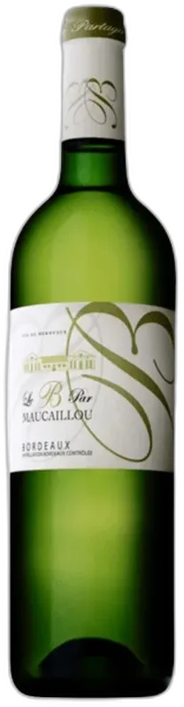 vue du vin le b Par Maucaillou Bordeaux Superieur Aoc