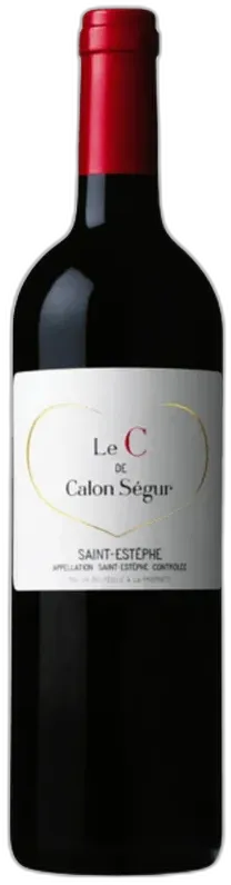 photo du vin c de Calon Segur Saint Estephe Aoc Rouge 2021