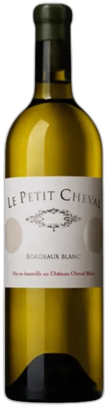 image du vin le Petit Cheval Blanc Bordeaux Blanc Aoc Blanc 2016 1500