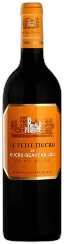 vue du vin le Petit Ducru de Ducru Beaucaillou Saint Julien Aoc Rouge 2020 1500
