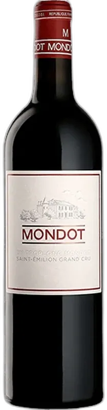 image du vin Mondot Saint Emilion Grand Cru Aoc Rouge 2019 1500