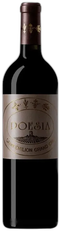 vue du vin Poesia Saint Emilion Grand Cru Aoc
