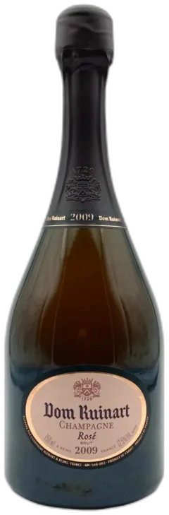 vue du vin Champagne Dom Ruinart Rosé Brut 2009