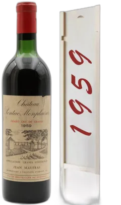 vue du vin Château Pontac Monplaisir Aoc Péssac-Léognan