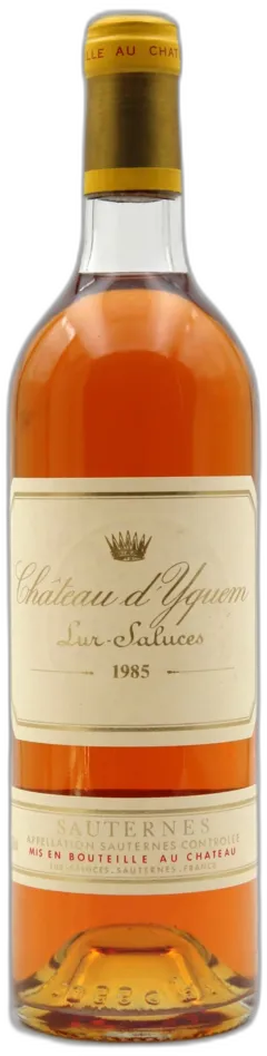 photo du vin Château Yquem 1985 Aoc Sauternes