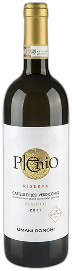 capture du vin Castelli di Jesi Verdicchio Classico Riserva 'Plenio' 2022 Umani Ronchi