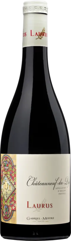 vue du vin Laurus Châteauneuf du Pâpe