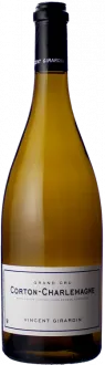 vue du vin Corton Charlemagne Grand Cru 2021 Vincent Girardin