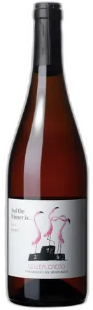photo du vin And The Winner is. Rosado