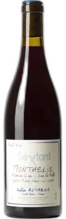 photos du vin Sextant Monthélie 1er Cru Sur la Velle 2022