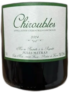 illustration du vin Jules Métras Chiroubles la Montagne