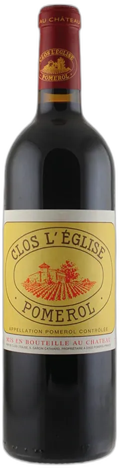 photo du vin Pomerol Aoc Clos l’Eglise 2021
