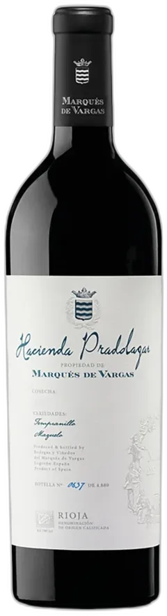 illustration du vin Rioja Doca Hacienda Pradolagar Marqués de Vargas 2018
