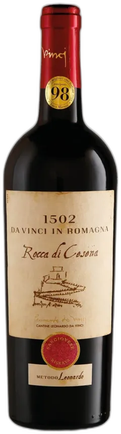 illustration du vin Romagna Doc Sangiovese Riserva Rocca di Cesena Leonardo da Vinci 2021