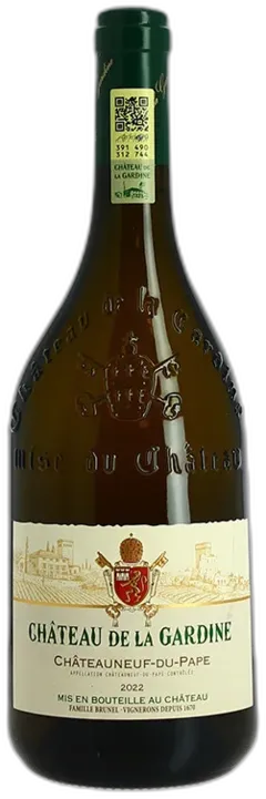 illustration du vin Châteauneuf du Pape Blanc 2023 Château de la Gardine