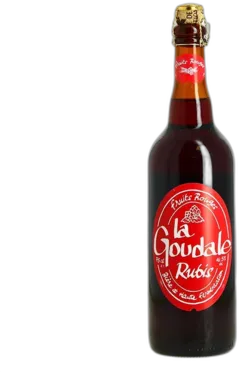 photos du vin la Goudale Rubis Bière Aux Fruits Rouges