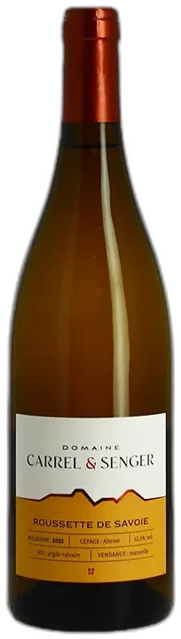 illustration du vin Vin Blanc Carrel et Senger 2023 Roussette Savoie