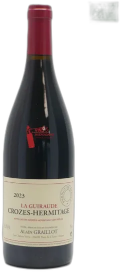 photo du vin Domaine Alain Graillot Crozes-Hermitage "la Guiraude" 2023