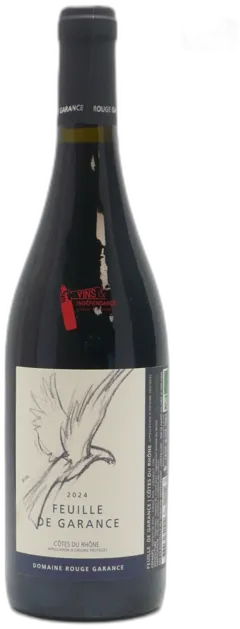 image du vin Domaine Rouge Garance Côtes du Rhône "Feuille de Garance" 2024
