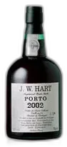 photos du vin Porto J.W. Hart Millésime 2002 Rouge