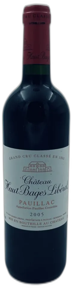 photo du vin Château Haut-Bages Libéral