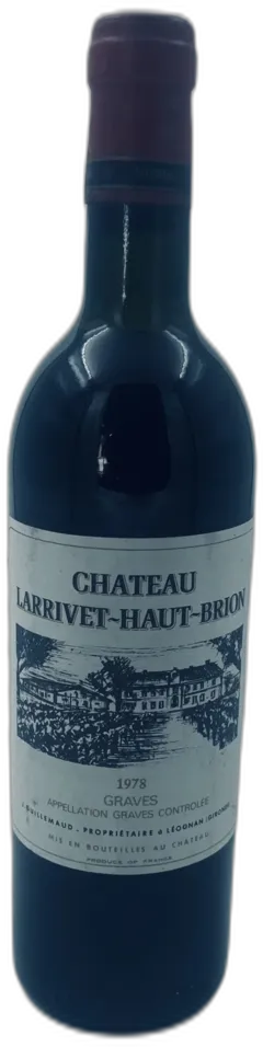 photo du vin Château Larrivet-Haut-Brion Pessac-Léognan