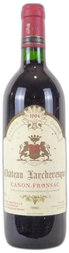 capture du vin Château Larchevesque